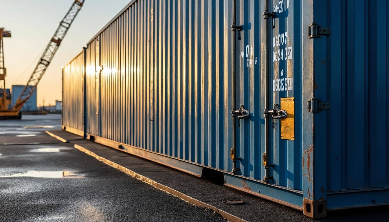 Illustration: Comprendre le conteneur de 40 pieds : usages et présentation générale