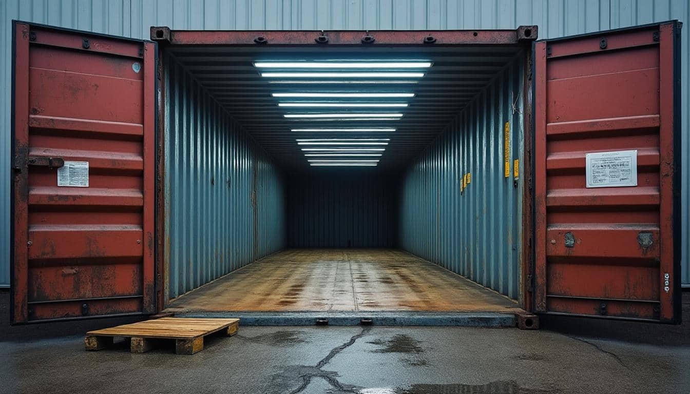 Conteneur de 40 pieds : dimensions exactes et usages clés