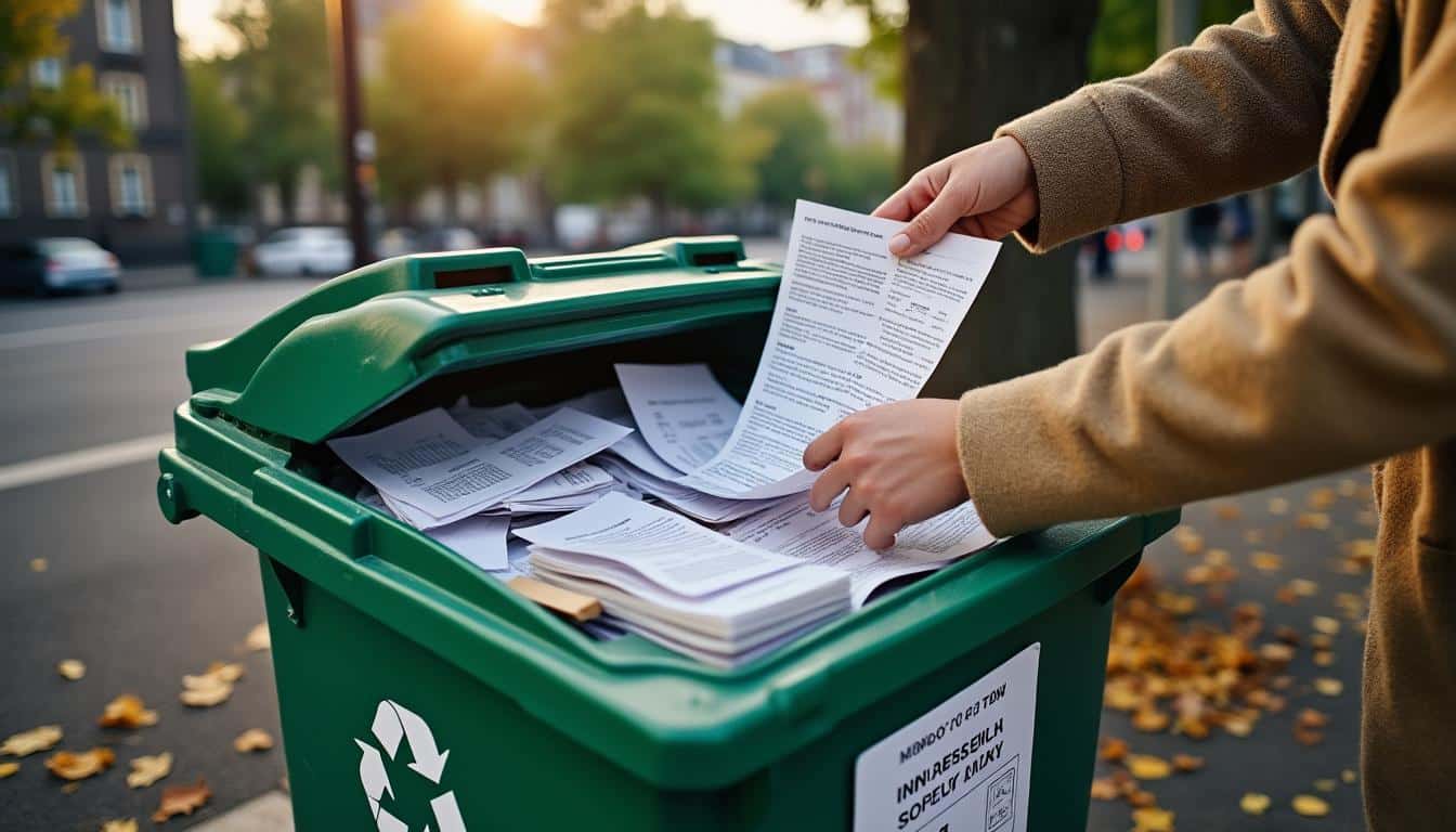 Illustration: Comment optimiser l’utilisation et l’entretien du conteneur pour un recyclage efficace du papier ?