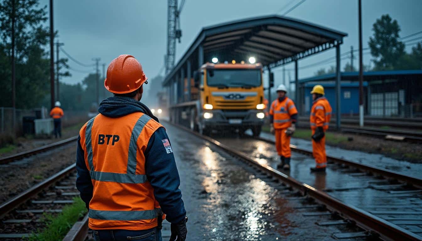 Illustration: Quelles intempéries entraînent un arrêt de travail dans le BTP ?