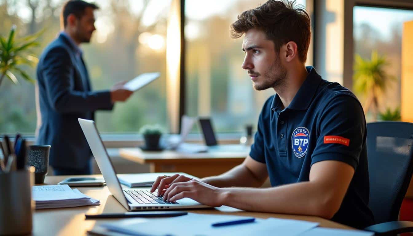 Illustration: Les démarches administratives et pédagogiques à réaliser via NetYpareo au CFA BTP Normandie