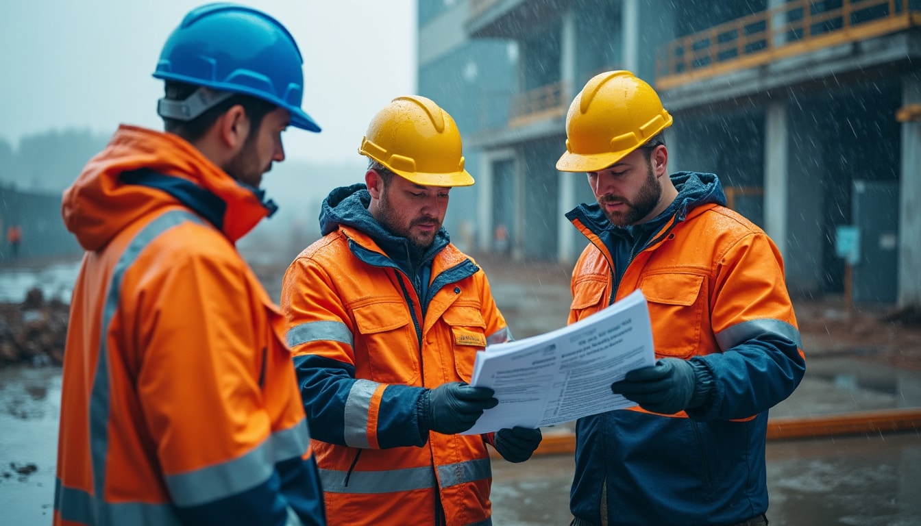 Code du travail en matière d’intempéries : droits et obligations