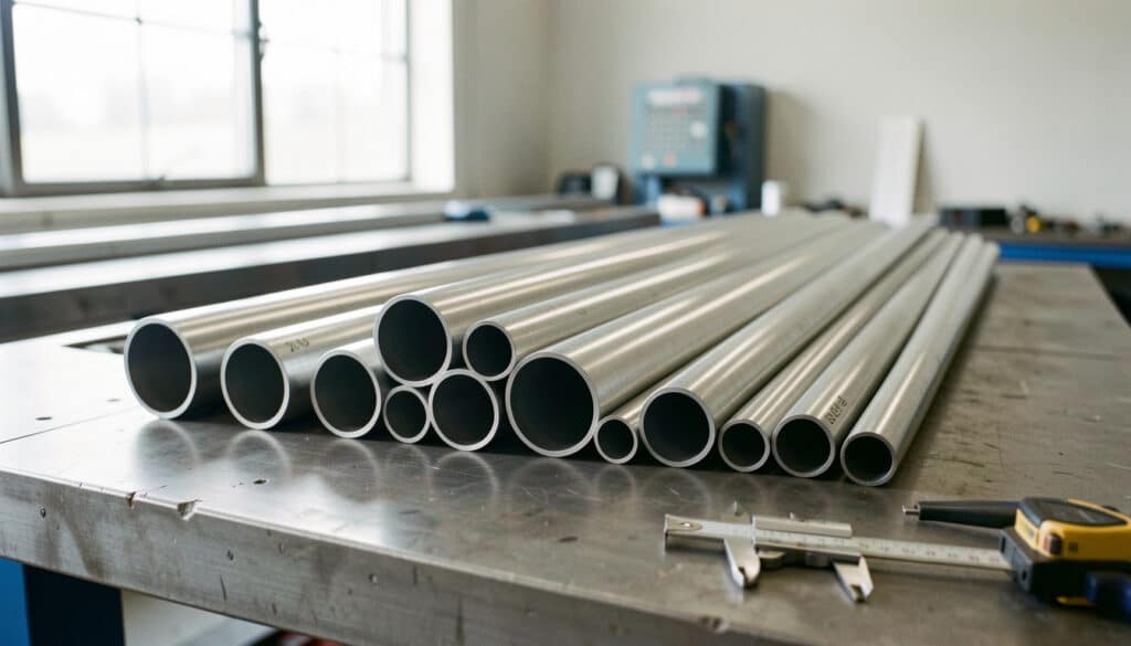 Diamètre d’un tube en acier : dimensions et choix