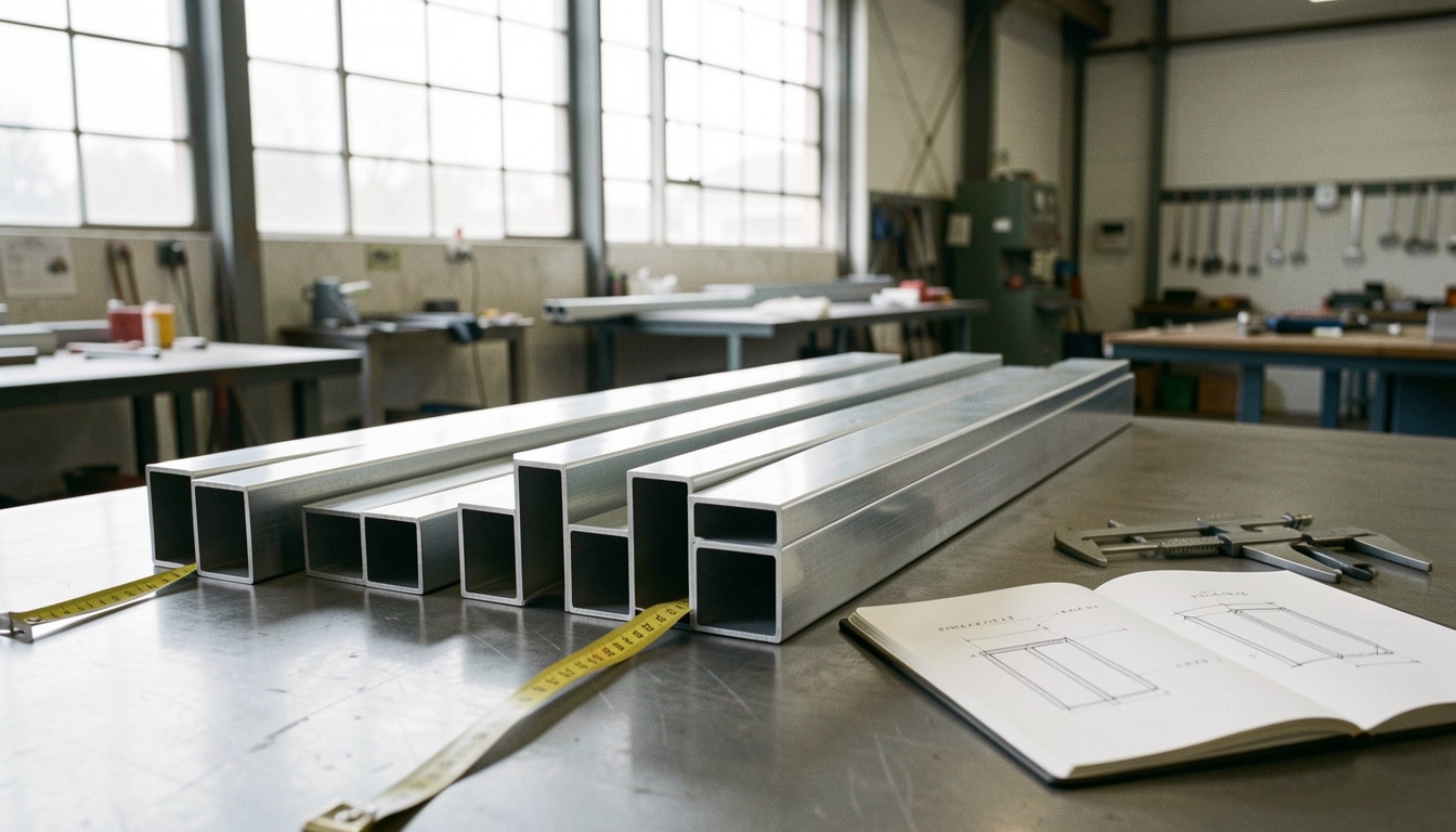 Dimensions des tubes rectangulaires en acier à connaître