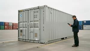 Surface d’un container de 20 pieds : calcul et dimensions