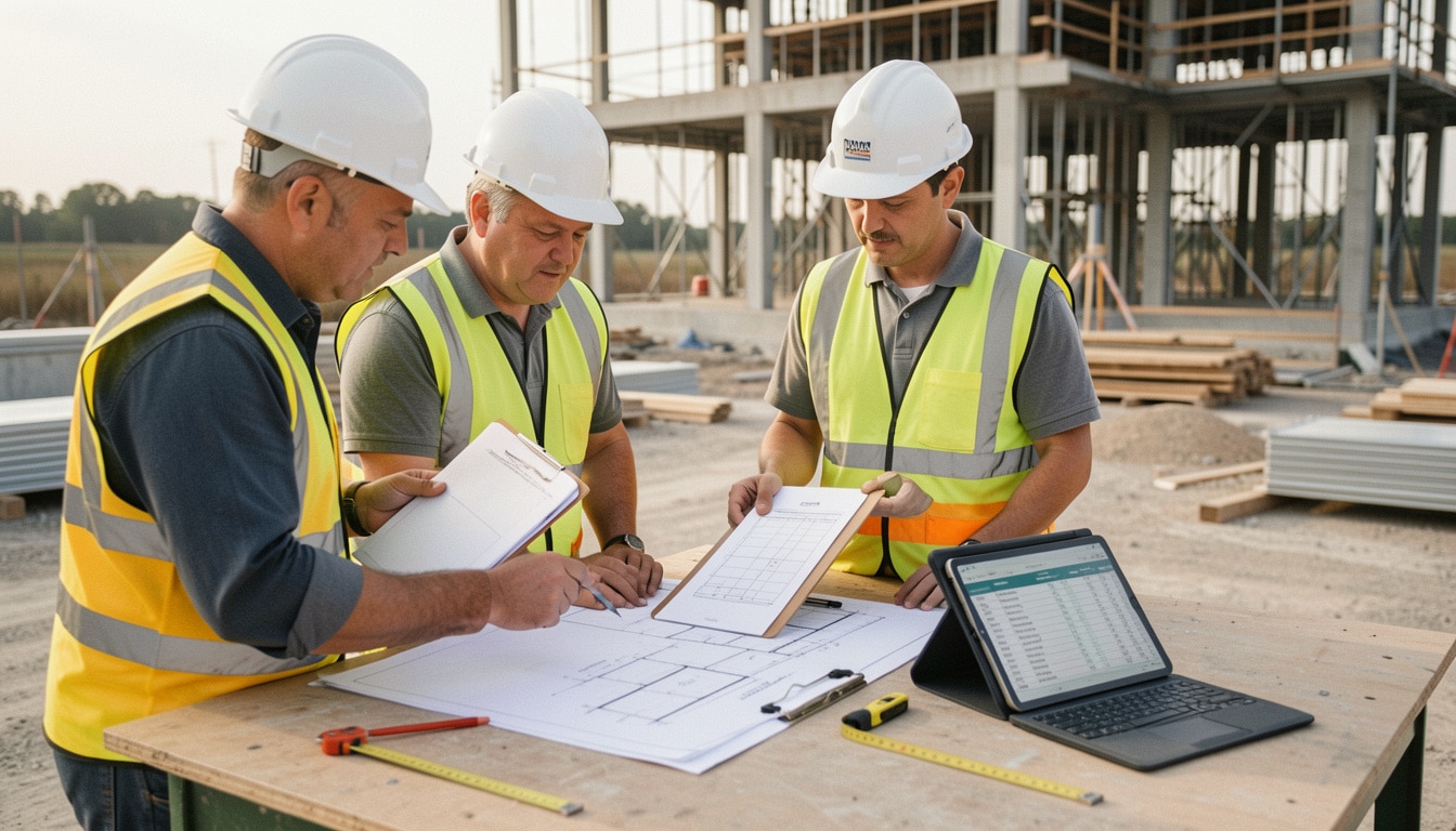 Coefficient dans le bâtiment : classement et salaire
